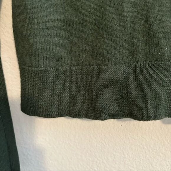 Aritzia Wilfred 100% Merino Wool Cyprie Sweater Olive Green Size XS - Picture 7 of 14